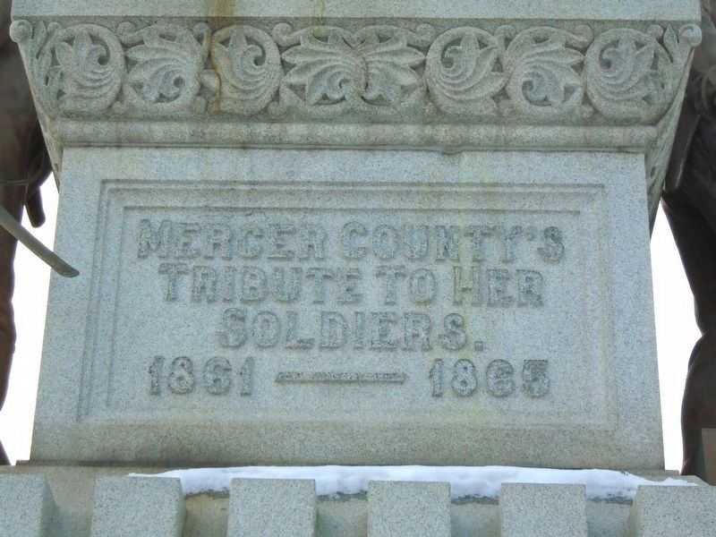Civil War Memorial Dedication. Click for full size. Civil War Memorial Dedication image. Click for full size.