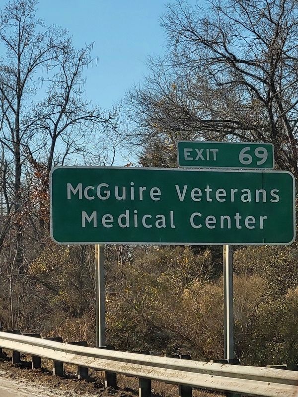 McGuire Veterans Hospital. Click for full size. McGuire Veterans Hospital image. Click for full size.