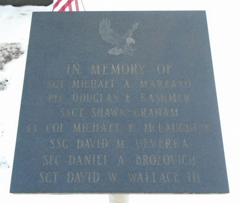 Global War on Terror Mercer County Honored Dead image. Click for full size.