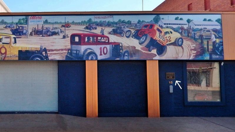 Alva Speedway Marker. Click for full size. Alva Speedway Marker image. Click for full size.