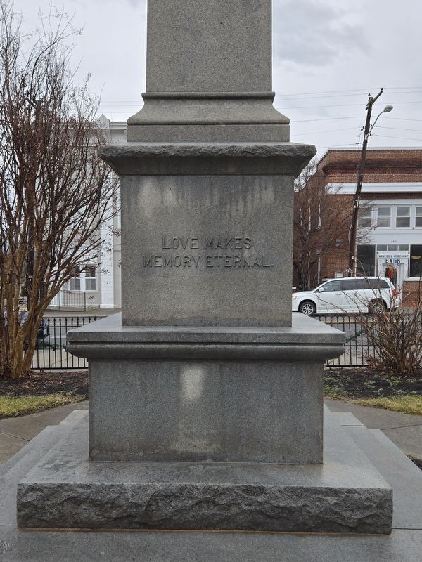 Craig County Confederate Monument Marker (West side) image. Click for full size.