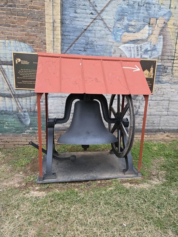PDC Corporate Office Bell. Marker indicated by the arrow image. Click for full size.