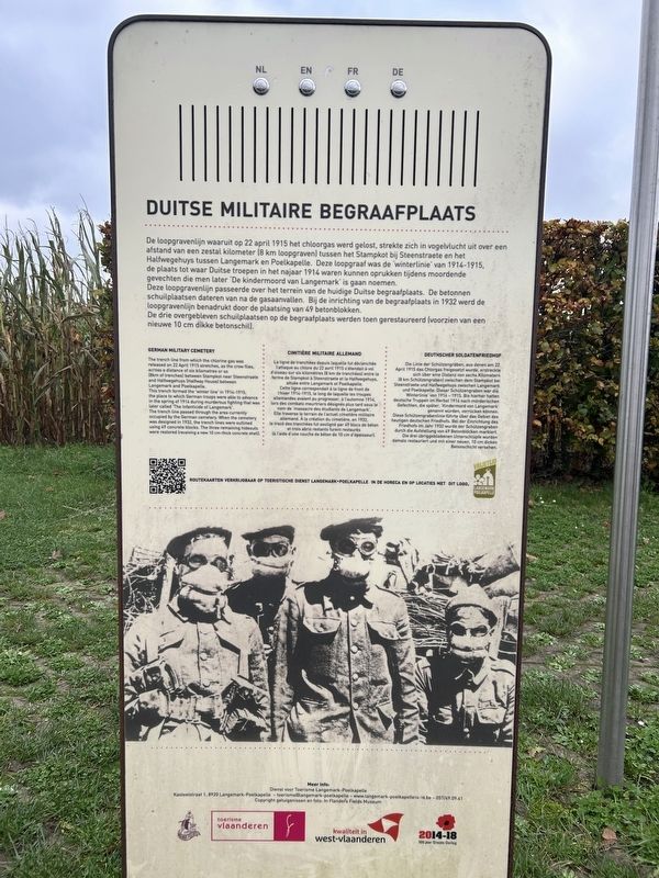 Duitse Militaire Begraafplaats Marker image. Click for full size.