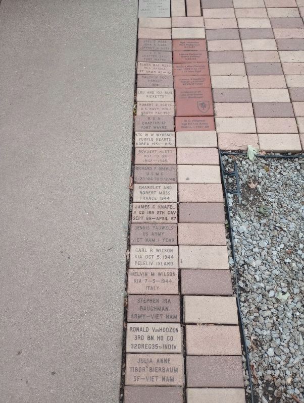 Purple Heart Tribute Memorial. Click for full size. Purple Heart Tribute Memorial image. Click for full size.