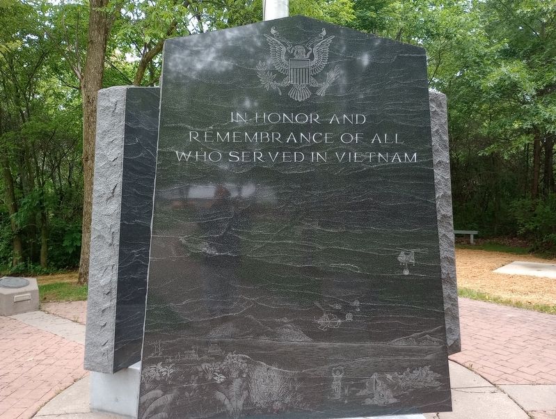 Vietnam Veterans Memorial Marker image. Click for full size.