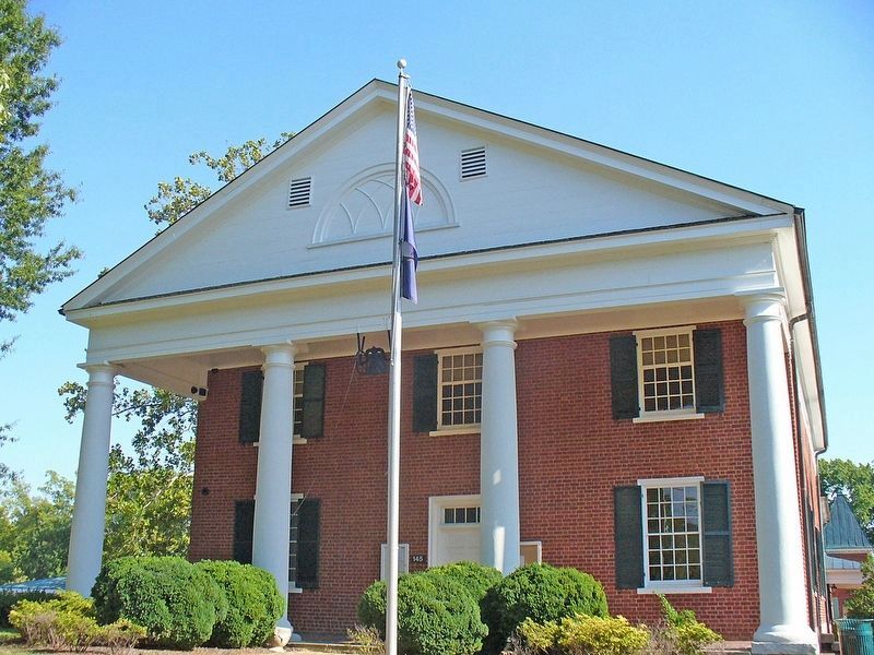 Charlotte Court House Marker image. Click for full size.