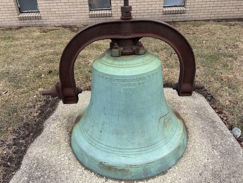 Bell at St. Paul Lutheran. Click for full size. Bell at St. Paul Lutheran image. Click for full size.