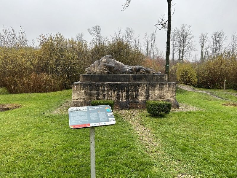 Monument du Lion de Souville Marker image. Click for full size.