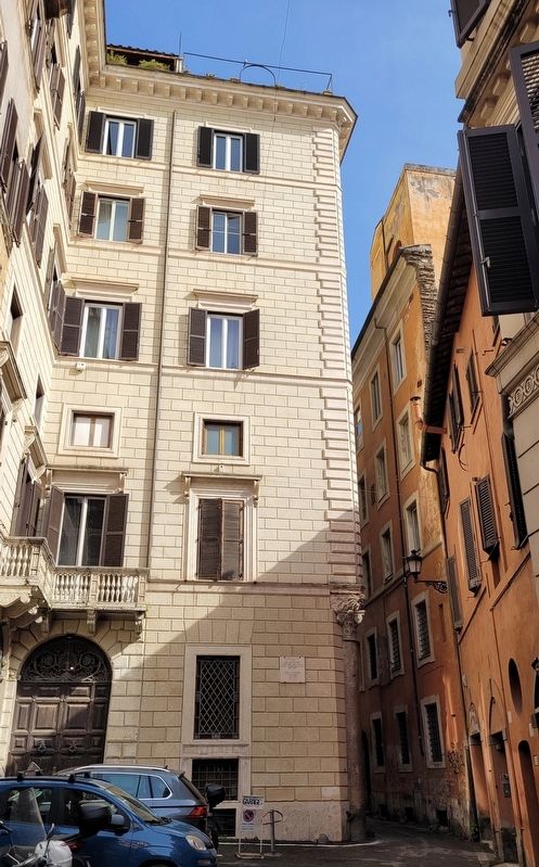 The view of the building along the street. Click for full size. The view of the building along the street image. Click for full size.
