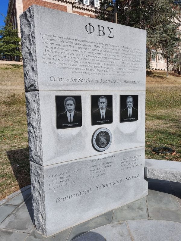 Phi Beta Sigma Marker. Click for full size. Phi Beta Sigma Marker image. Click for full size.