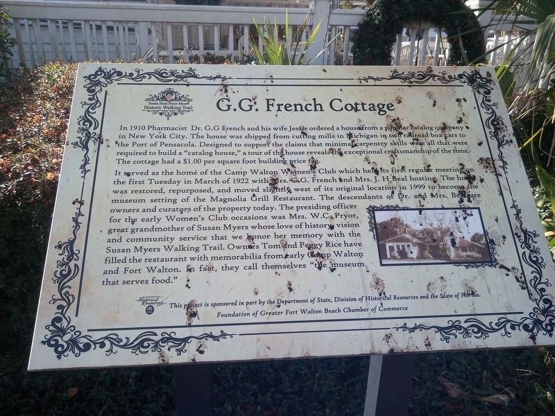 G. G. French Cottage Marker image. Click for full size.