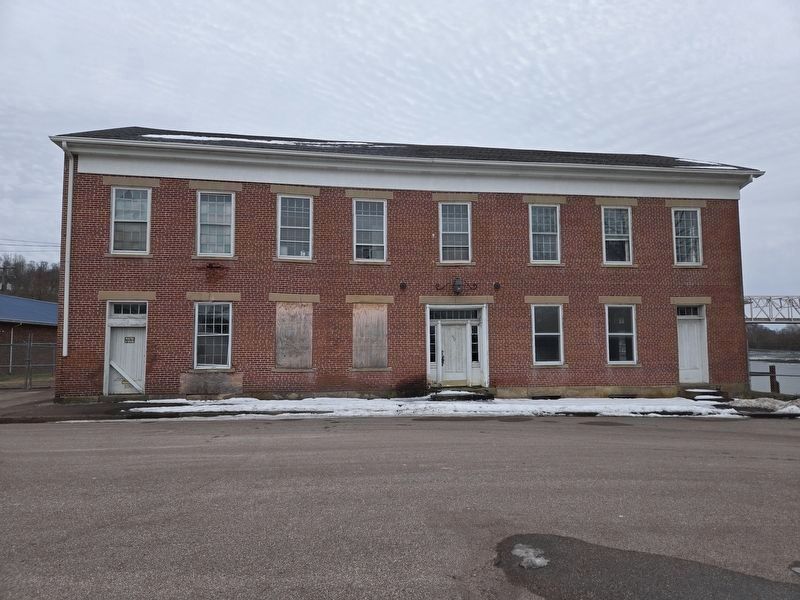 Cain House, as referenced in the marker, built for Alexander Creel in 1850. Click for full size. Cain House, as referenced in the marker, built for Alexander Creel in 1850 image. Click for full size.