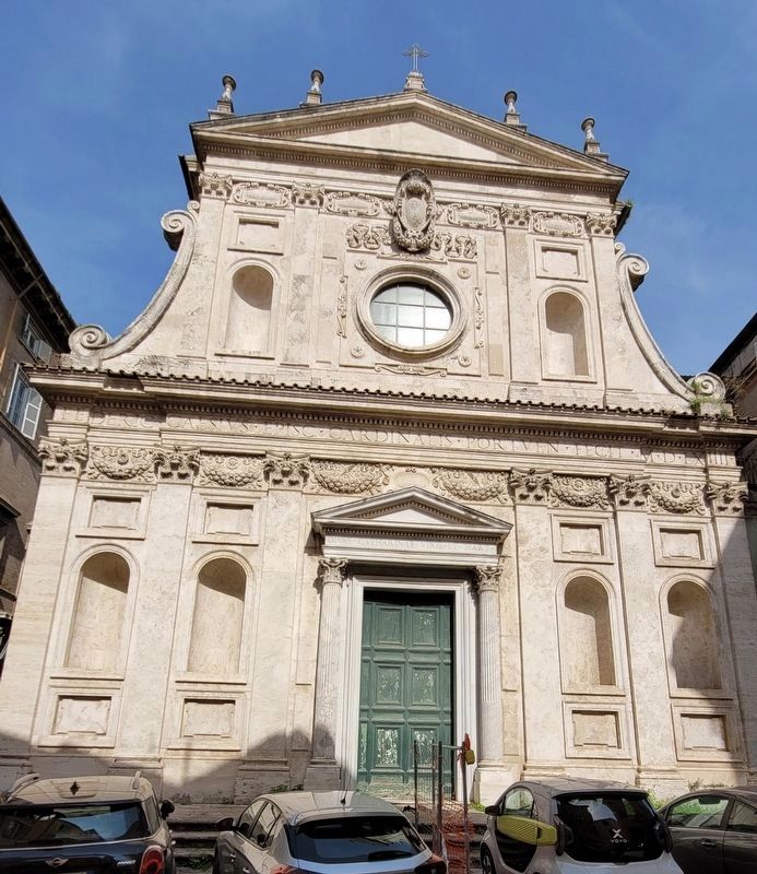 The front view of the Church of Saint Catherine of the Ropemakers. Click for full size. The front view of the Church of Saint Catherine of the Ropemakers image. Click for full size.