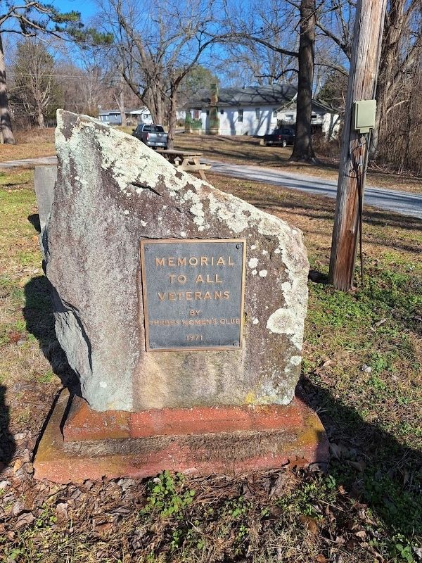 Veterans Memorial Marker. Click for full size. Veterans Memorial Marker image. Click for full size.