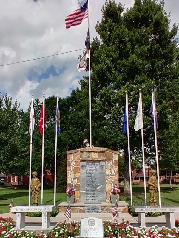 Clay County Veterans Memorial. Click for full size. Clay County Veterans Memorial image. Click for full size.