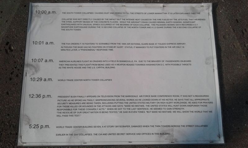 Fulton County 9-11 Memorial image. Click for full size.