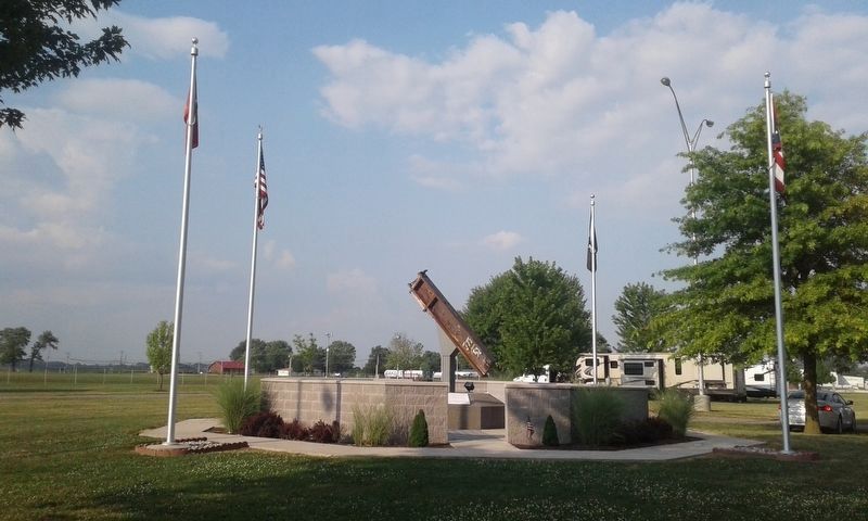 Fulton County 9-11 Memorial image. Click for full size.