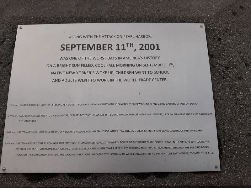Fulton County 9-11 Memorial image. Click for full size.