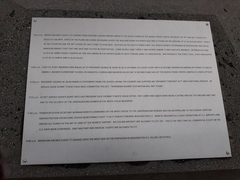 Fulton County 9-11 Memorial image. Click for full size.
