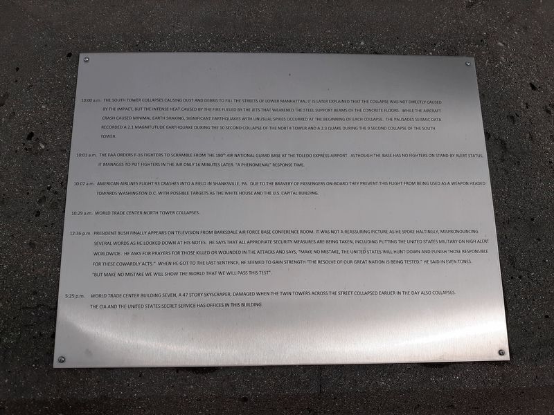 Fulton County 9-11 Memorial image. Click for full size.