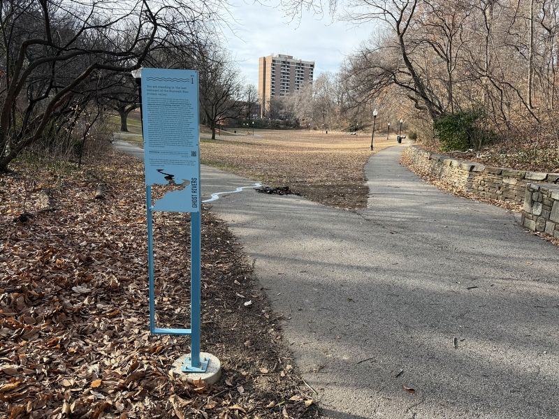 Charles Street at Wyman Park Dell Marker image. Click for full size.