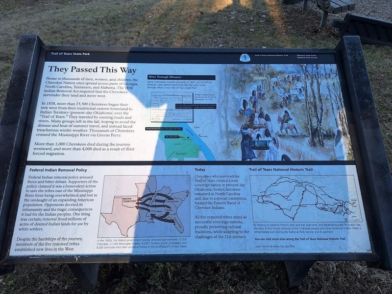 They Passed This Way Marker image. Click for full size.