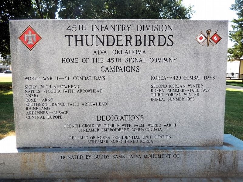 Thunderbirds Marker. Click for full size. Thunderbirds Marker image. Click for full size.