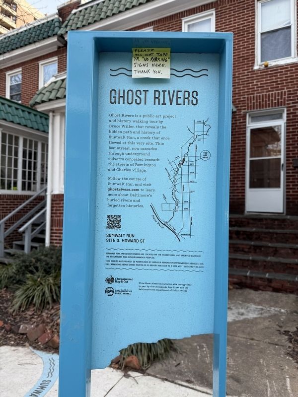 Howard St Marker. Click for full size. Howard St Marker image. Click for full size.