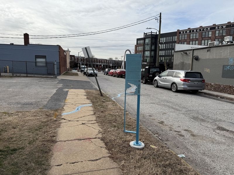 Cresmont Ave Marker. Click for full size. Cresmont Ave Marker image. Click for full size.