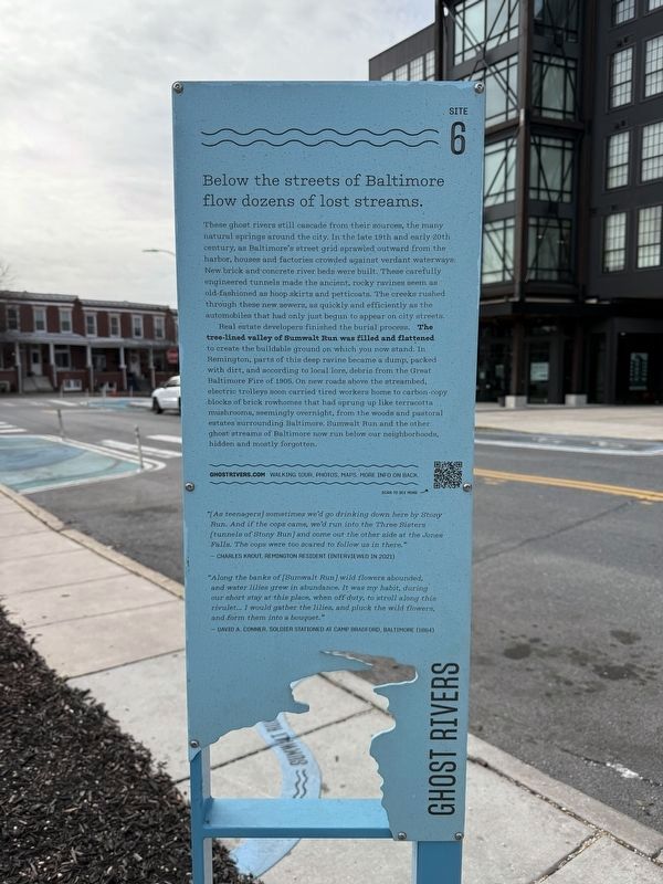 Remington Ave Marker. Click for full size. Remington Ave Marker image. Click for full size.