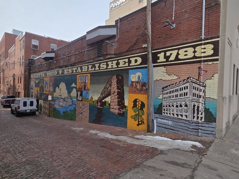 Marietta, Ohio Established 1788. Click for full size. Marietta, Ohio Established 1788 image. Click for full size.