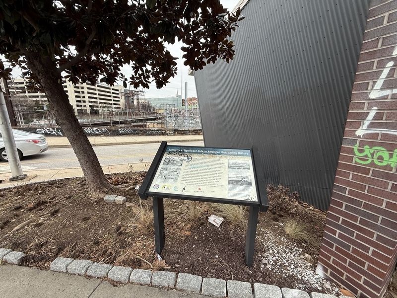 Baltimore's Significant Role in American Railroading History Marker image. Click for full size.