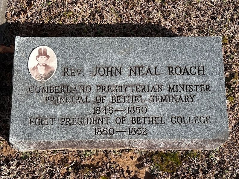 Rev. John Neal Roach Marker. Click for full size. Rev. John Neal Roach Marker image. Click for full size.