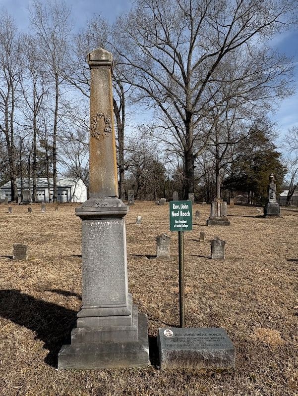 Rev. John Neal Roach Marker. Click for full size. Rev. John Neal Roach Marker image. Click for full size.