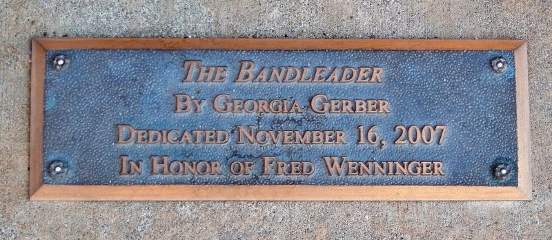 <i>The Bandleader</i> Sculpture image. Click for full size.