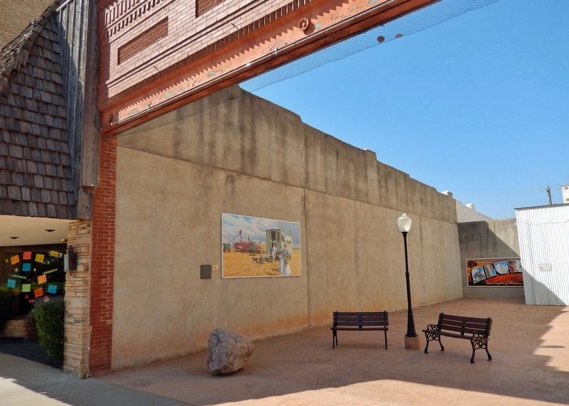 Harvest Cook Shack Marker & Mural. Click for full size. Harvest Cook Shack Marker & Mural image. Click for full size.
