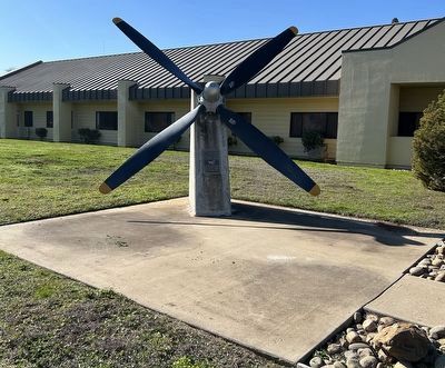 B-29 Propeller and Marker. Click for full size. B-29 Propeller and Marker image. Click for full size.