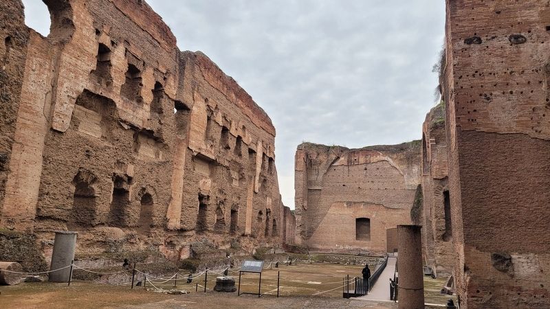 The view of the Natatio. Click for full size. The view of the Natatio image. Click for full size.