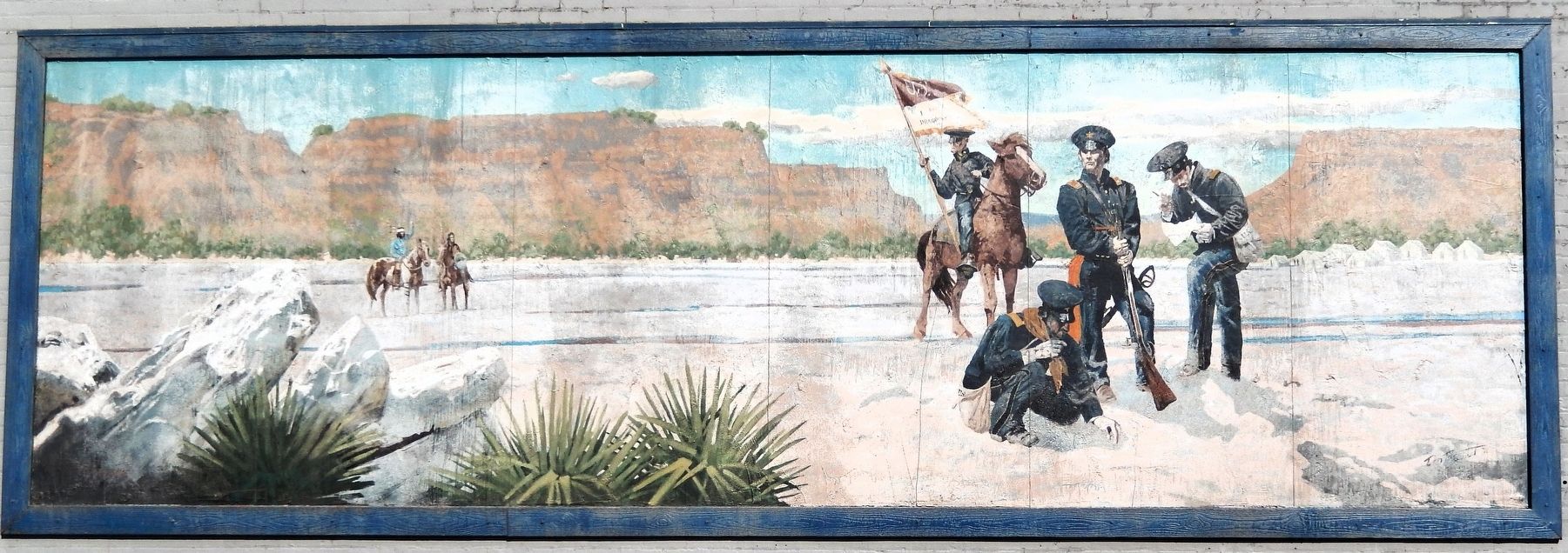 Nathan Boone Mural. Click for full size. Nathan Boone Mural image. Click for full size.
