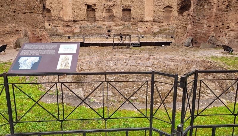 Frigidarium / Cold Room and Marker. Click for full size. Frigidarium / Cold Room and Marker image. Click for full size.
