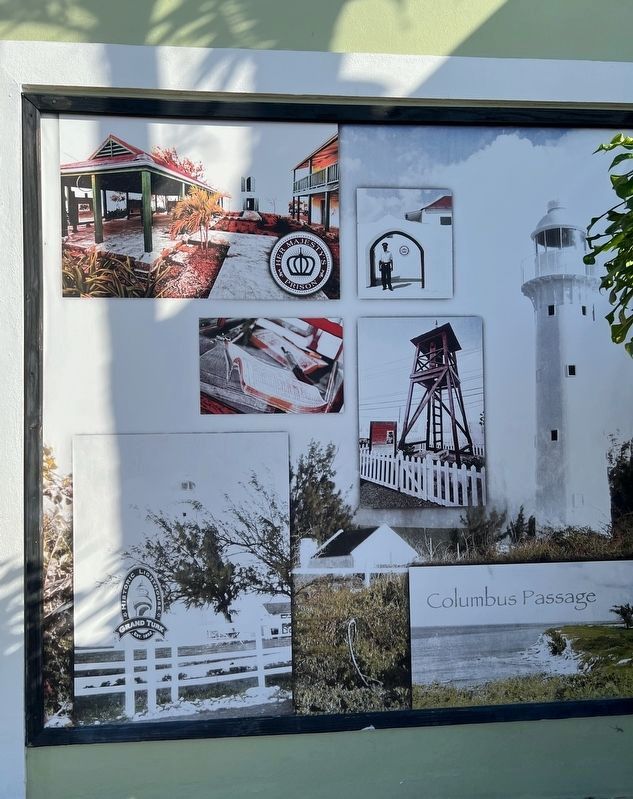 Columbus Passage, Her Majesty Prison, Historic Lighthouse Sign. Click for full size. Columbus Passage, Her Majesty Prison, Historic Lighthouse Sign image. Click for full size.