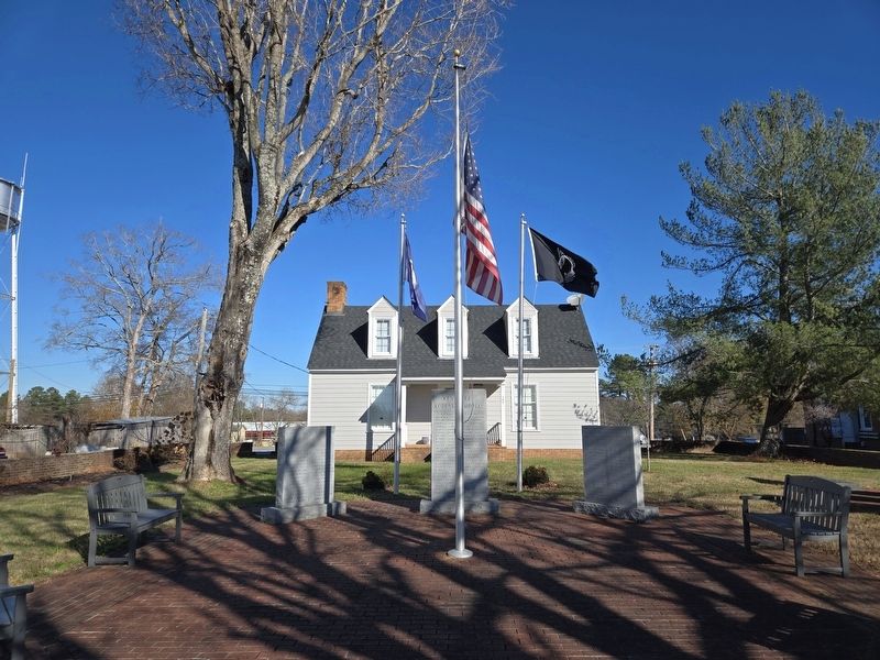 Full view of Keysville Korean Memorial. Click for full size. Full view of Keysville Korean Memorial image. Click for full size.