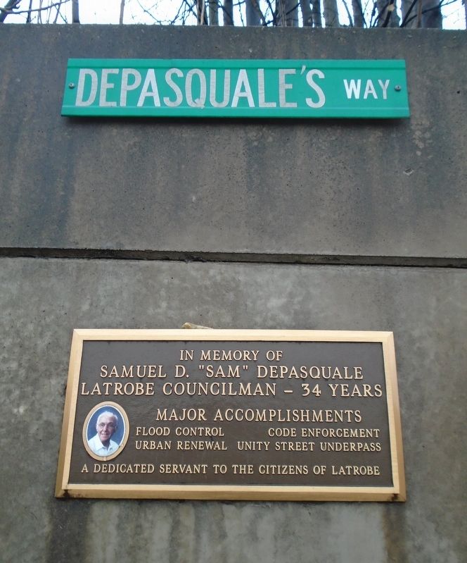 Samuel D. "Sam" DePasquale Marker image. Click for full size.