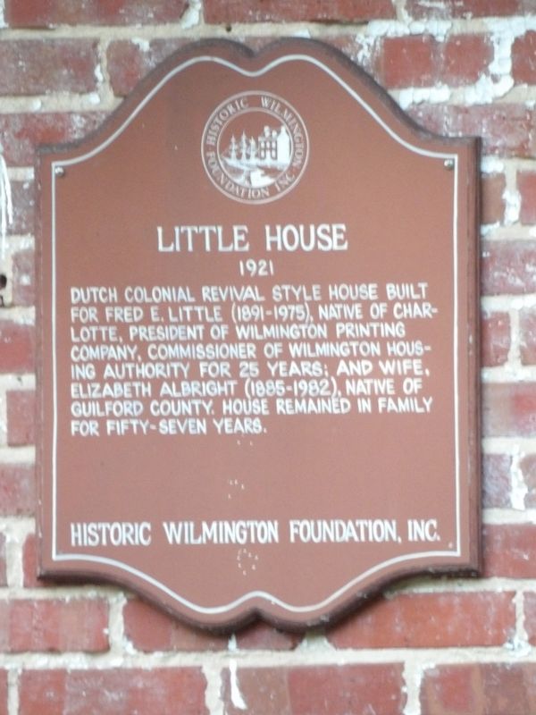 Little House Marker. Click for full size. Little House Marker image. Click for full size.