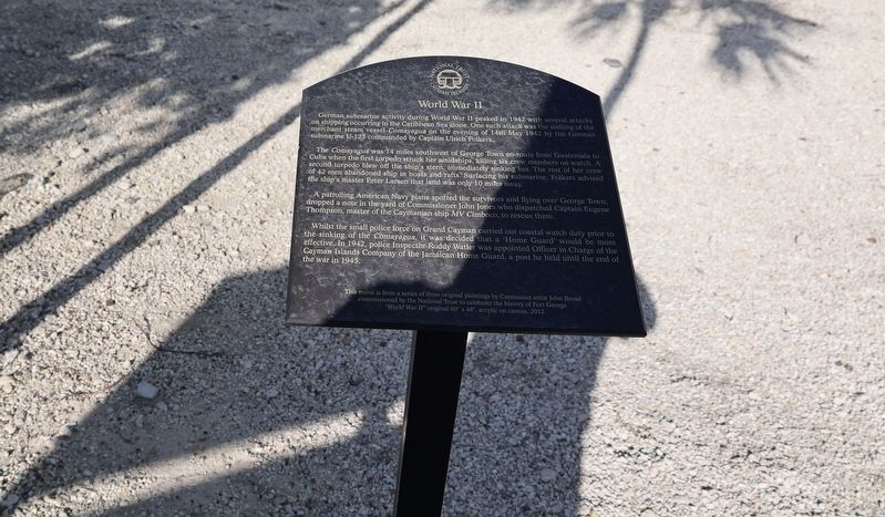 World War II Marker. Click for full size. World War II Marker image. Click for full size.