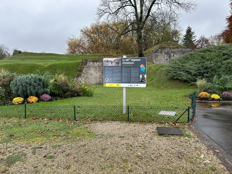 Le 166eme Régiment d'Infanterie Marker. Click for full size. Le 166eme Régiment d'Infanterie Marker image. Click for full size.