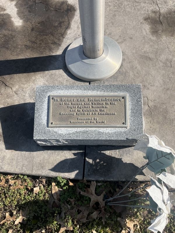 Honor and Remembrance Marker. Click for full size. Honor and Remembrance Marker image. Click for full size.