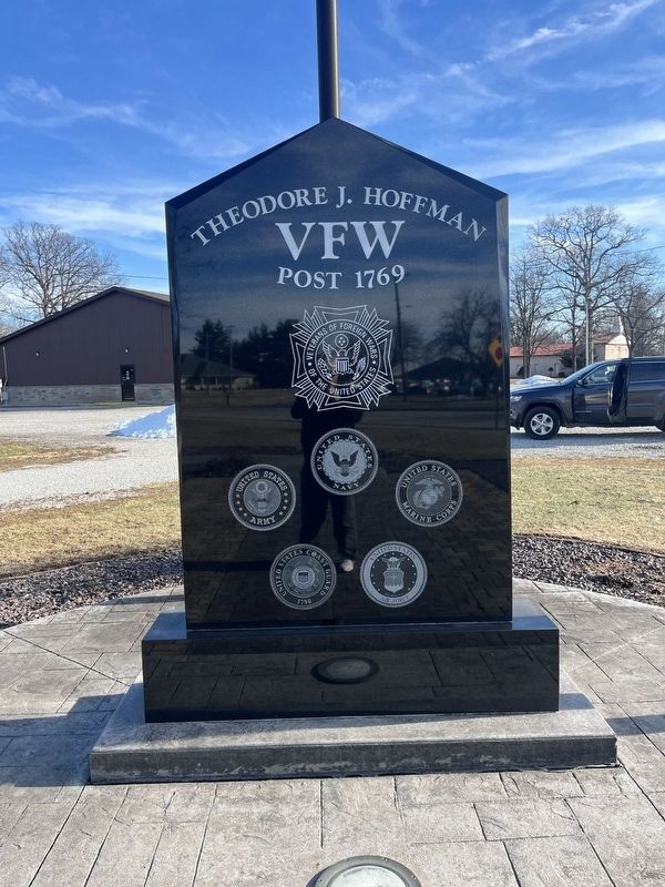 Theodore J. Hoffman Marker. Click for full size. Theodore J. Hoffman Marker image. Click for full size.