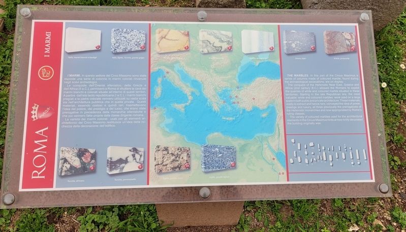 I Marmi / The Marbles Marker. Click for full size. I Marmi / The Marbles Marker image. Click for full size.