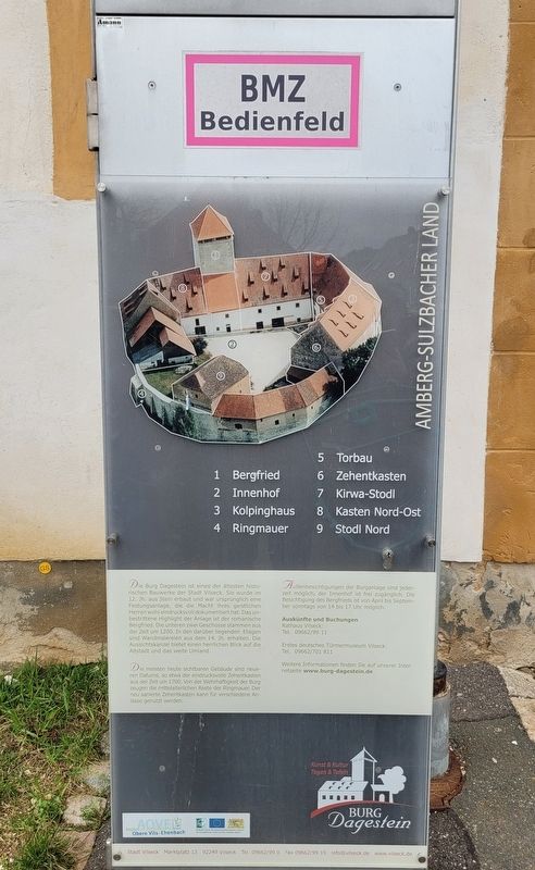 Burg Dagestein / Dagestein Castle Marker. Click for full size. Burg Dagestein / Dagestein Castle Marker image. Click for full size.